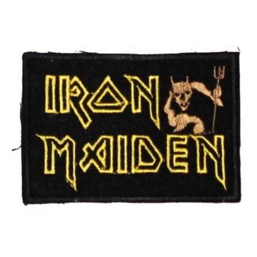 Нашивка Iron Maiden с чертом (221)