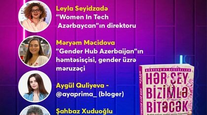 "Hər şey bizimlə bitəcək" kitabı ətrafında sevgi və zorakılığa dair maraqlı söhbət!