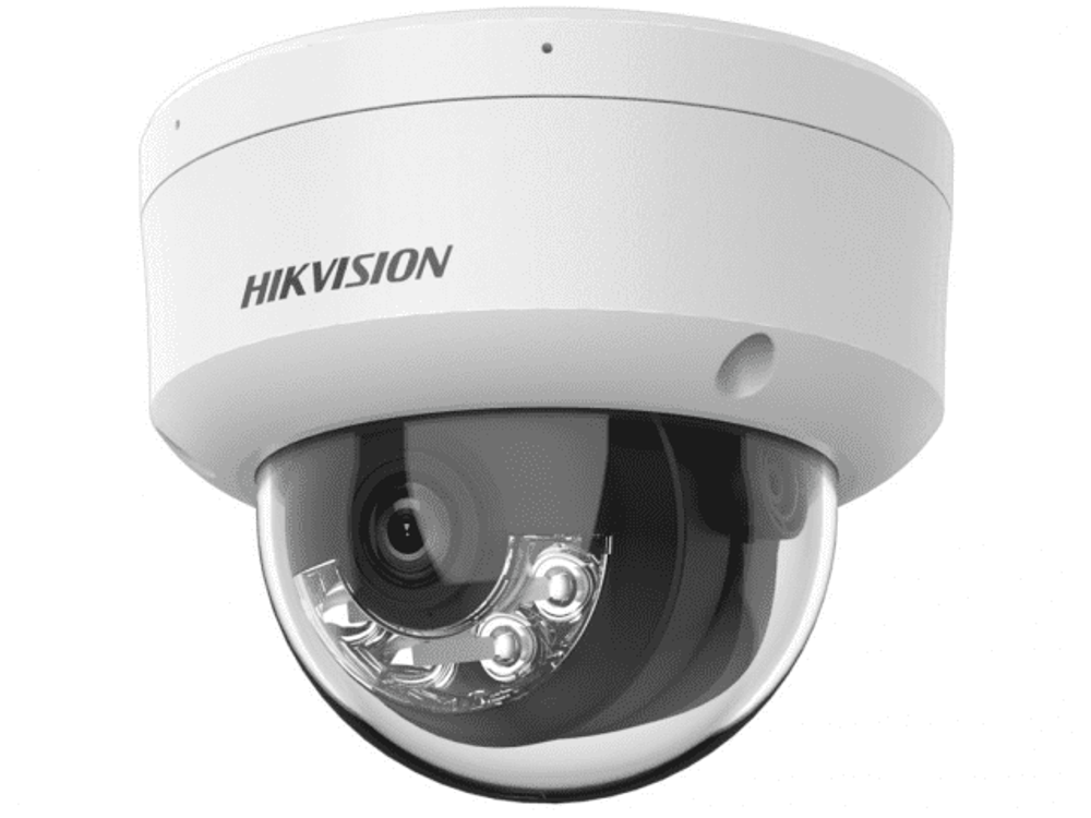 DS-2CD3146G2H-LISU(4mm) Уличная купольная IP-камера с умной двойной-подсветкой 4Мп Hikvision