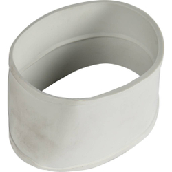 STOUT Элемент дымохода  Ø60/100 труба коаксиальная 2000 мм п/м, уплотнения и хомут в комплекте (лого