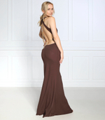 платье Elisabetta Franchi - коричневый(AB36332E2)