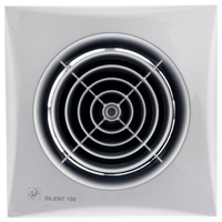 Накладной вентилятор Soler Palau SILENT-100 CZ SILVER
