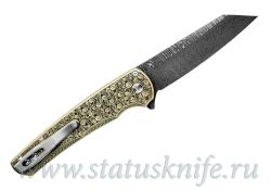 Нож Pro-Tech Malibu Bronze Anodize Titanuim Engraved 2022фотография - 2