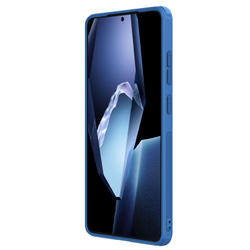 Усиленный чехол синего цвета от Nillkin для OnePlus 13R, OnePlus Ace 5 и 5 Pro, серия Super Frosted Shield Pro