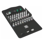 Набор с трещоткой Zyklop Speed 8100 SA All-in привод 1/4″ WERA 05003755001