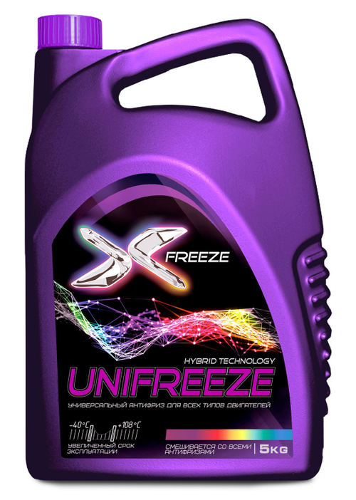 Антифриз X Freeze Drive Unifreeze 5 кг