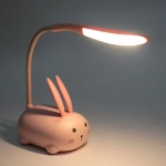 Настольная лампа «Marmalade-Зайчик» LED 9,2*6,8*28,5см USB 3.w 5v, Розовый
