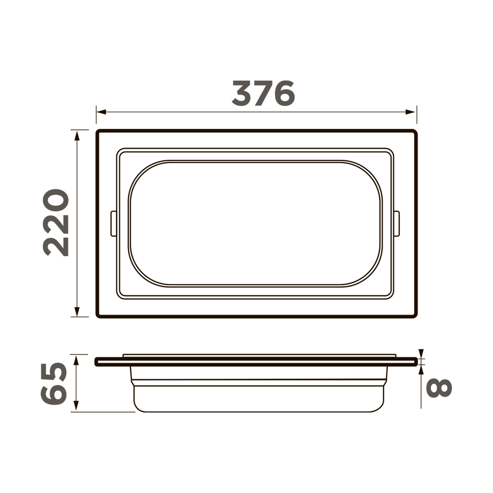 Контейнер Omoikiri DC-03-1-LG
