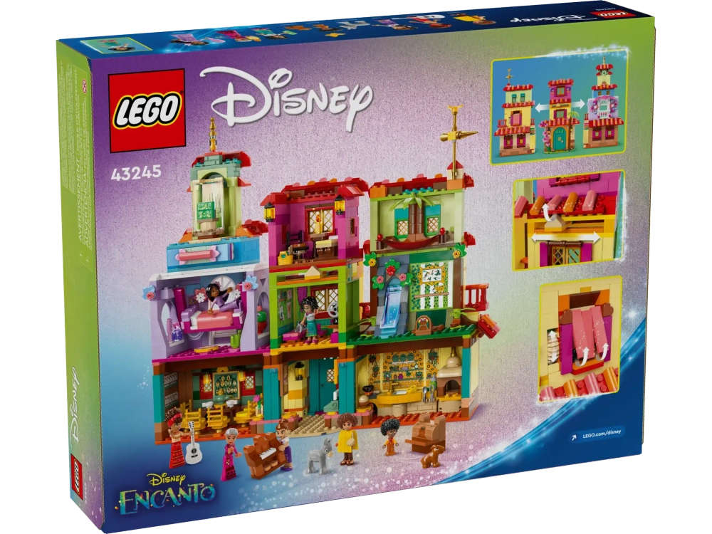 Конструктор LEGO Disney 43245 Волшебный дом семьи Мадригаль