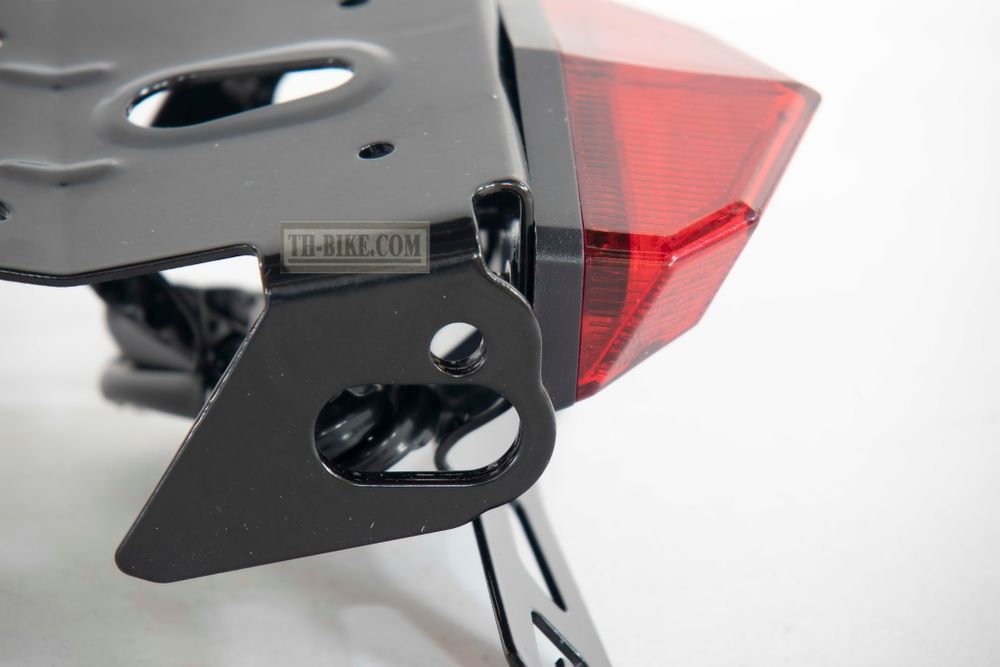 Tail light DRC for Honda CRF250L-M-Rally. Smoke/Red lens. Tail tidy, Short tail