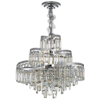 Citilux NAIAD CL315151 Люстра хрустальная подвесная Хром