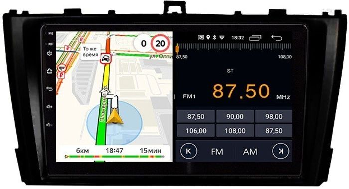 Магнитола для Toyota Avensis 2008-2015 - Parafar PF699FHD на Android 13, CarPlay, 4G SIM-слот