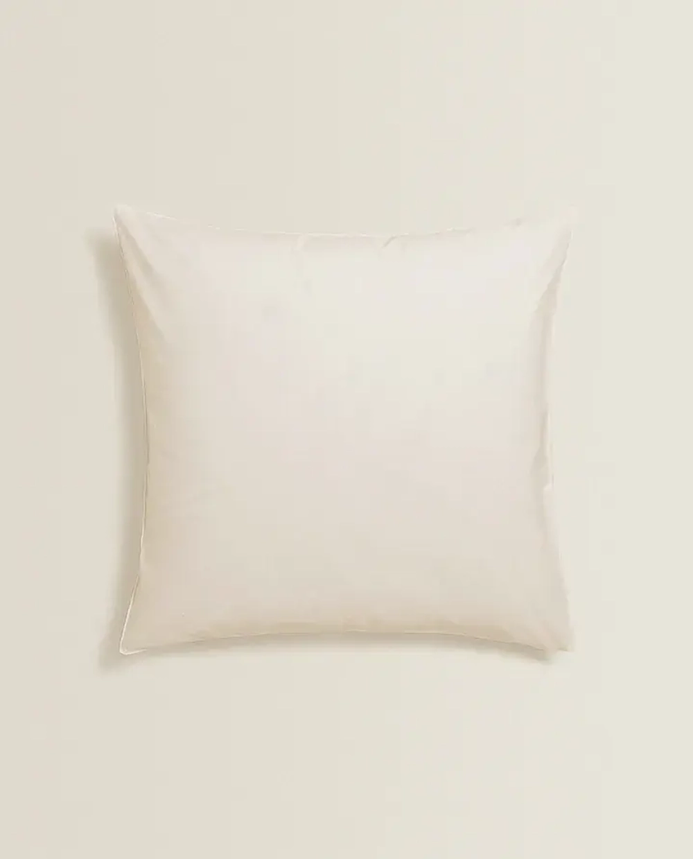 ZARA HOME (300 НИТЕЙ) НАВОЛОЧКА ИЗ ХЛОПКА ПЕРКАЛЬ, ЭКРЮ