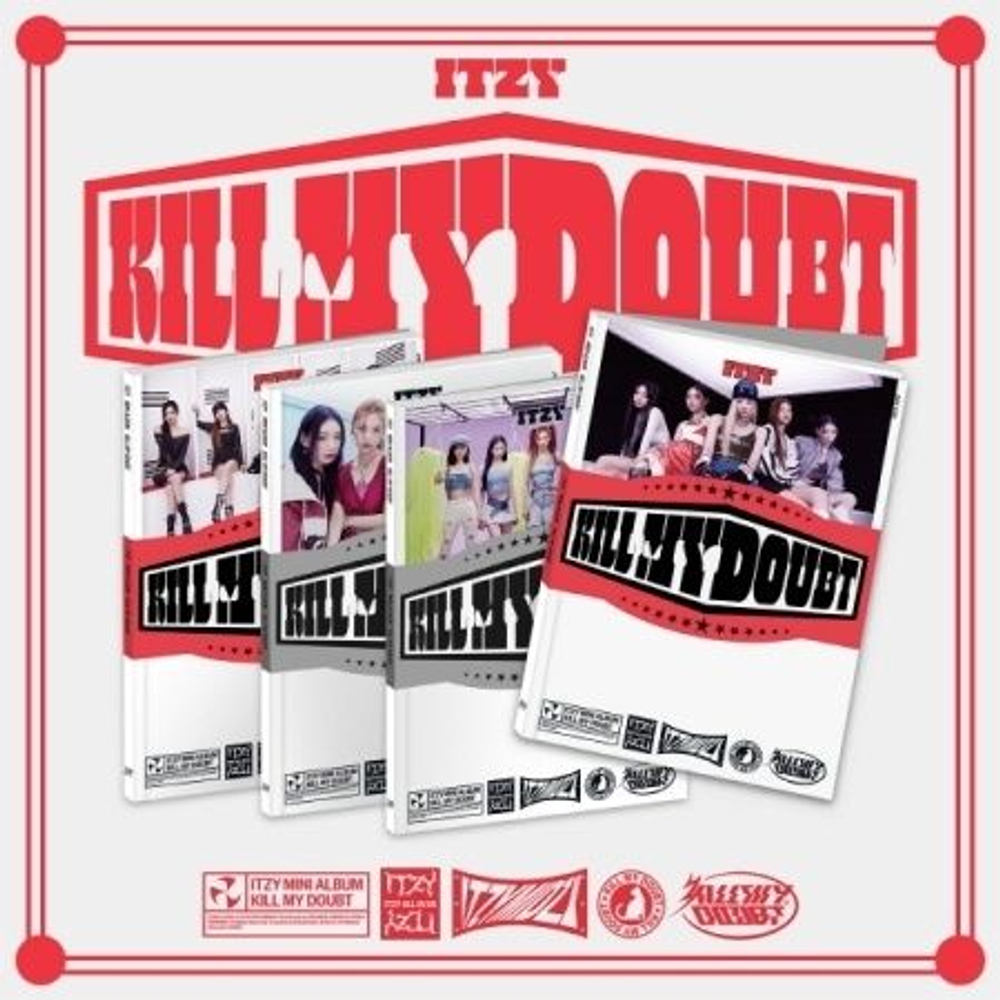 Альбом ITZY - KILL MY DOUBT STANDARD Edition RANDOM Version