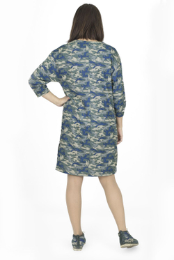 Платье-туника Mila Bezgerts 2045ЛП, цвет Зеленый, размер 54-164
