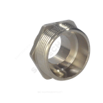 Ниппель латунь никель переходной Ду 40х20 (1 1/2"х3/4") НР SantechSystems