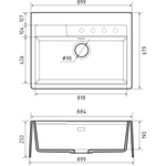 Rivelato MD-9082 Sabbia