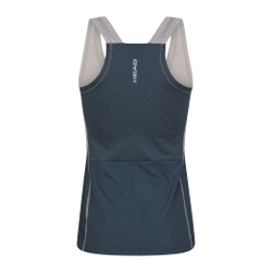 Женская теннисная майка HEAD Tech Tank Top Women - Lightgrey, Dark Grey