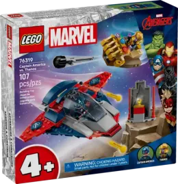 Конструктор LEGO Marvel 76319 Капитан Америка против Танос