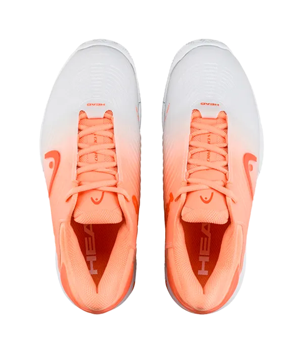 HEAD Revolt Pro 4.5 Clay Женские кроссовки коралловый-белый 2025