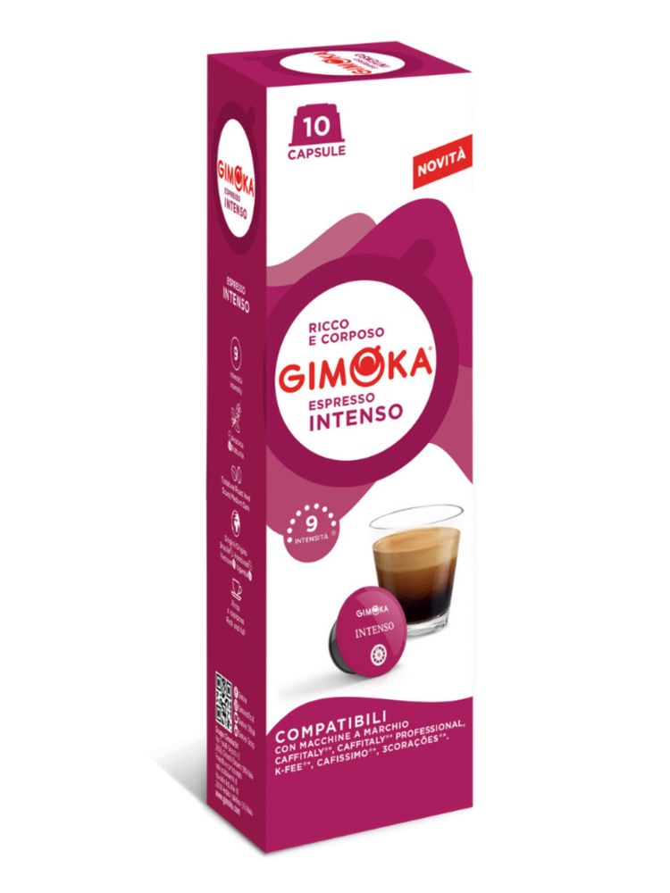 Кофе в капсулах Gimoka Intenso Caffitaly K-fee 10 шт x 5 уп
