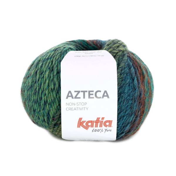 Пряжа Katia (Катя) Azteca / уп.10 мот. по 100 г, 180 м, col. 0710
