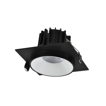 Встраиваемый светильник LED 10W 4000K ST758.448.10 чёрный/белый ST-Luce