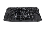 Balenciaga Leather Shoulder Bag, Clutch Regular Women"s Black