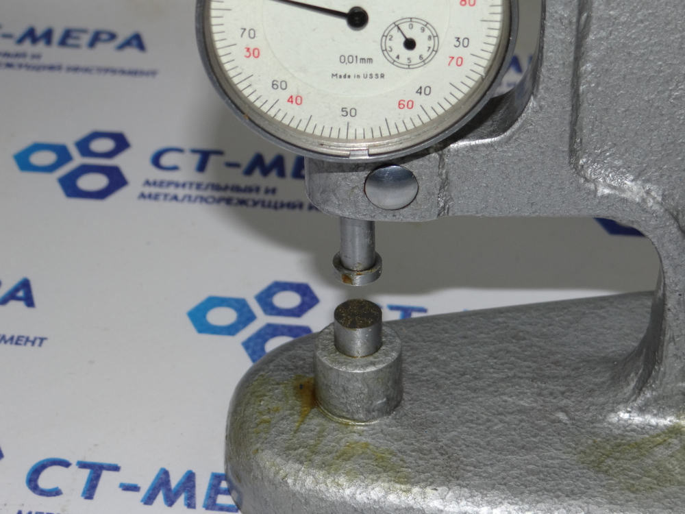 Толщиномер ТН-10-60 (0-10мм.) Цена деления 0.01мм. ГОСТ 11358-74