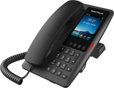 Отельный IP-телефон FANVIL H6W, отельный, SIP, IP, Wi-Fi, PoE, цветной экран, 2 SIP линий