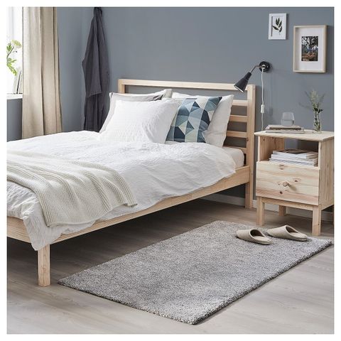Ковер IKEA STOENSE (СТОЕНС), Серый, 80х150 см