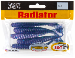 Мягкая съедобная приманка LJ Pro Series Radiator 4.0 in (100 мм), цвет Z13, 5 шт, арт. 140210-Z13