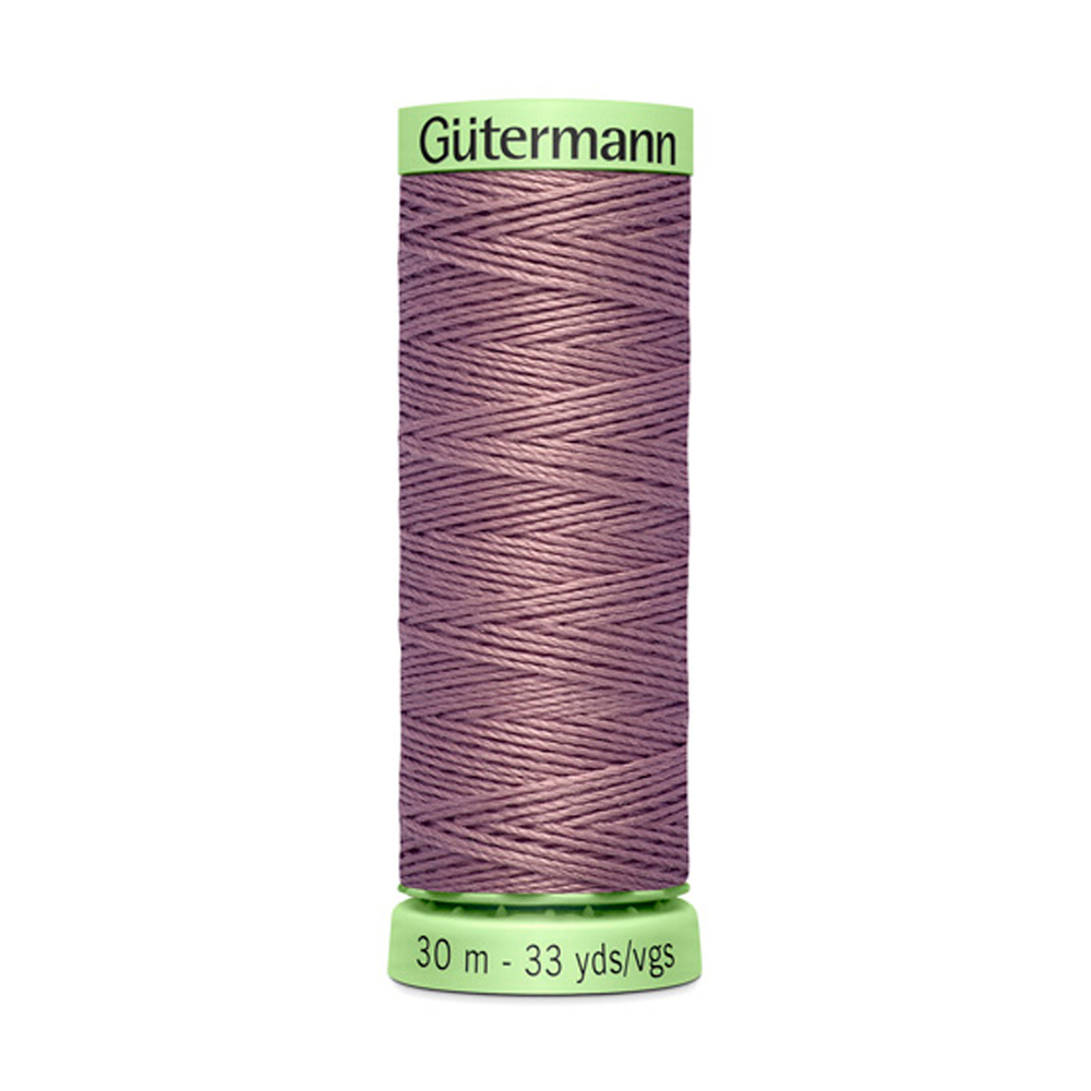 Нить Top Stitch 30/30 м для декоративной отстрочки, Gutermann, 126 бежево-стальной