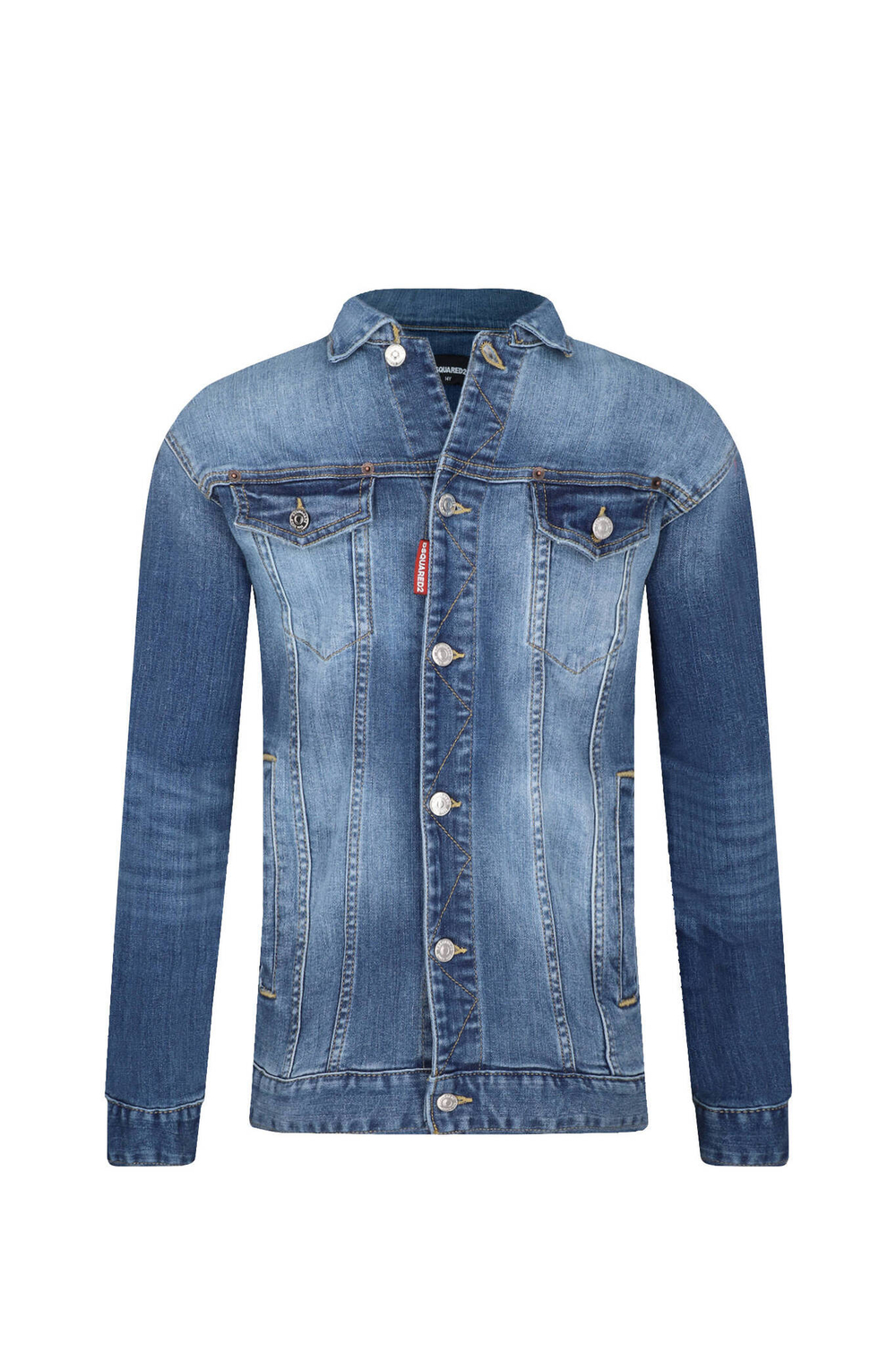 Джинсовая куртка Dsquared2 - голубой(DQ0395 D0A6M)