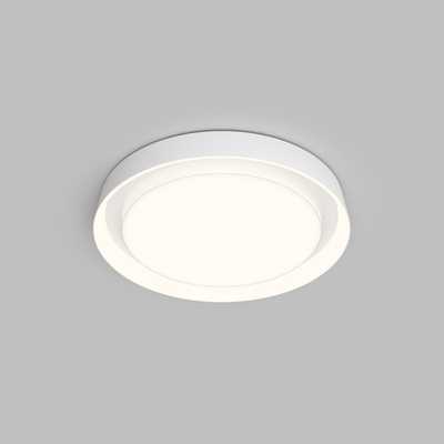 DK6515-WH Накладной светильник, LED, 40W, IP 20, 3000K - 6500K, белый, металл, полимер