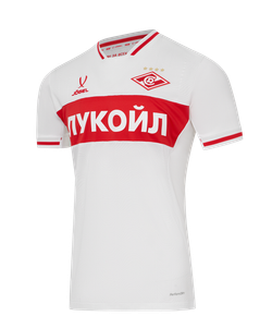 Футболка игровая Jögel PerFormDRY Spartak 25 Away Jersey-K, белый