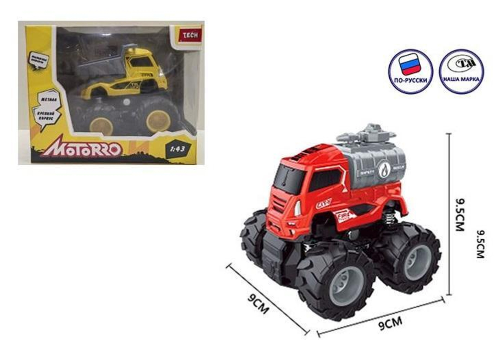 Модель ин. мет. 1:43 Big Foot, серия Tech 23209M (Motorro)
