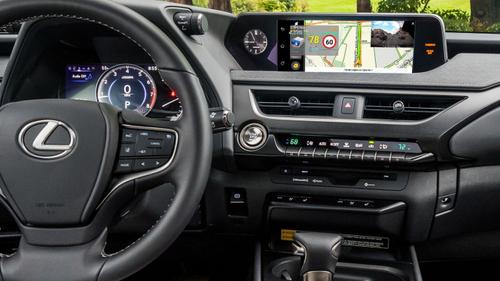 Мультимедиа блок с навигацией для Lexus UX200 и UX250h (c 10.25" экраном) - Kuberg LK-7-4-R на Android 9, и, CarPlay