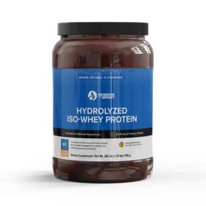Designs For Sport - Hydrolyzed ISO-Whey Protein Caramel Macchiato 800 g