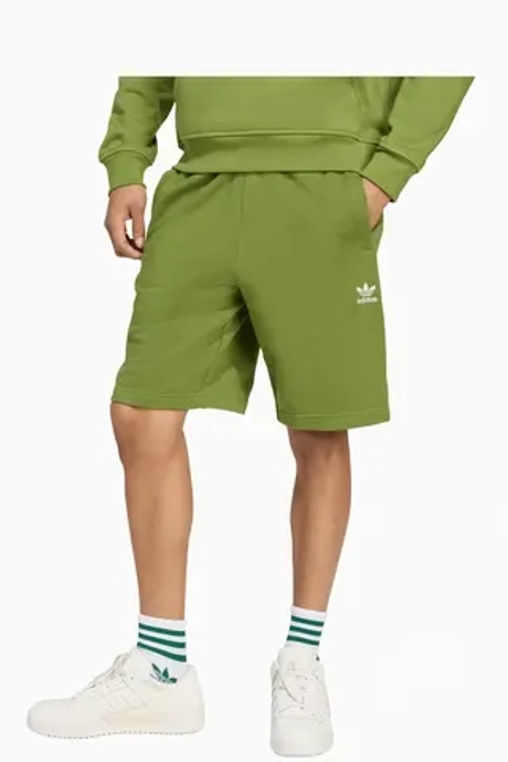 Шорты adidas Essentials Trefoil - зеленый