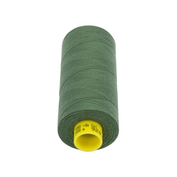 Нитка Gutermann Mara 150 (1000 метров), 1 кат., особо тонкая | 920 защитный хаки