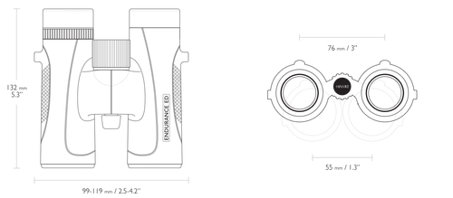 Бинокль Hawke Endurance ED 10x32 WP (36202)