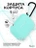 Чехол для Airpods Pro Gurdini прорезиненный soft touch c карабином Мятный тиффани