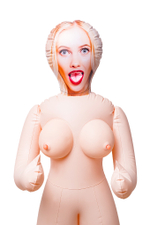 Кукла надувная Dolls-X Lilit блондинка с тремя отверстиями 150 см