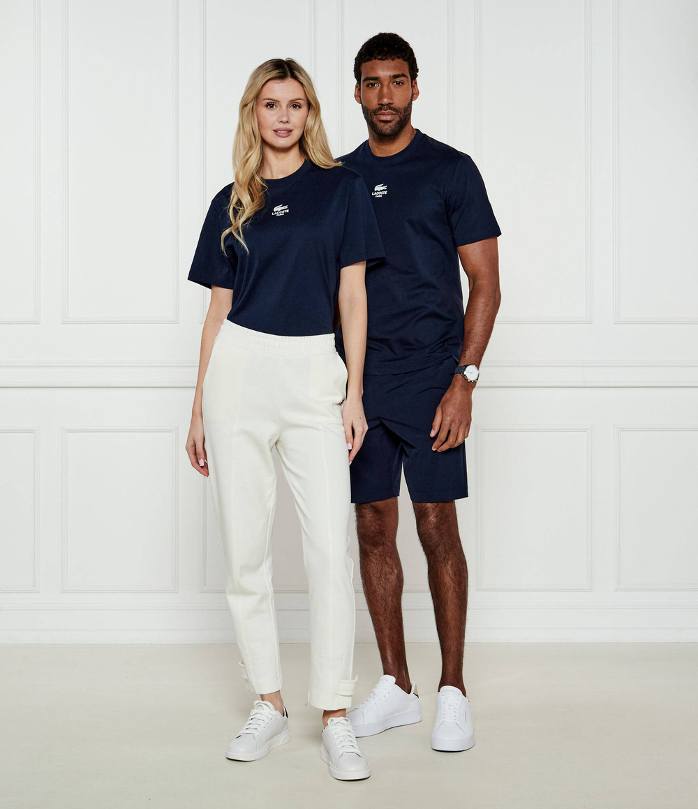 Футболка Lacoste - темно-синий(TH2739)