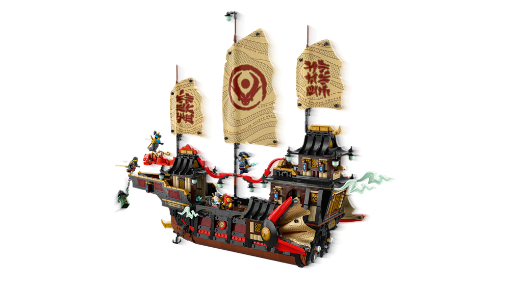 Конструктор Лего Ниндзяго Храм Щедрости | LEGO Ninjago Temple of Bounty 71848 - 2387 деталей (14+)