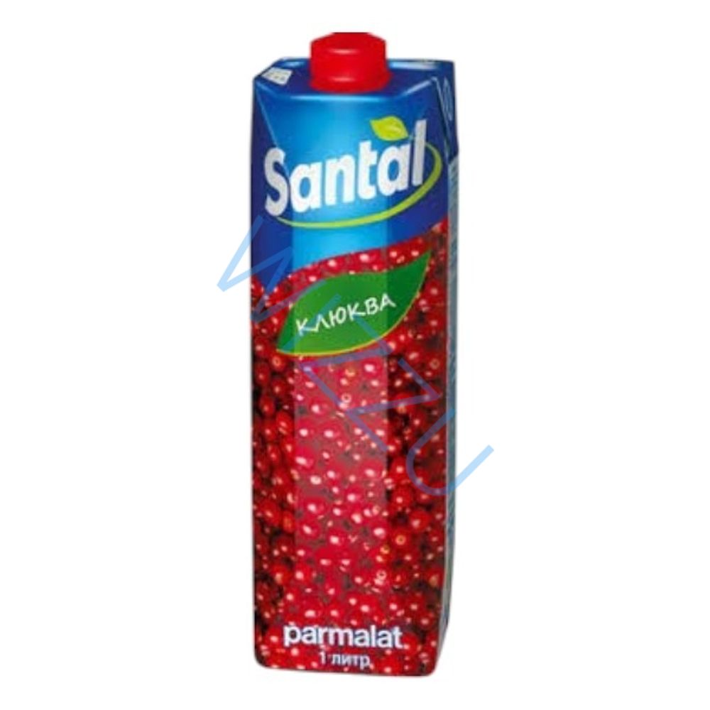 Сок Santal клюква 1 л