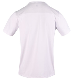 Мужская теннисная футболка Monte-Carlo Country Club Logo Stripes - белый