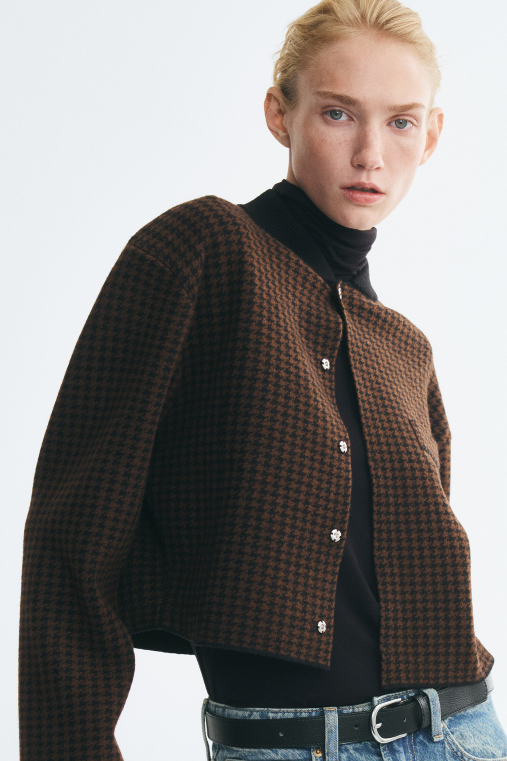 Кардиган с подплечниками - H&M