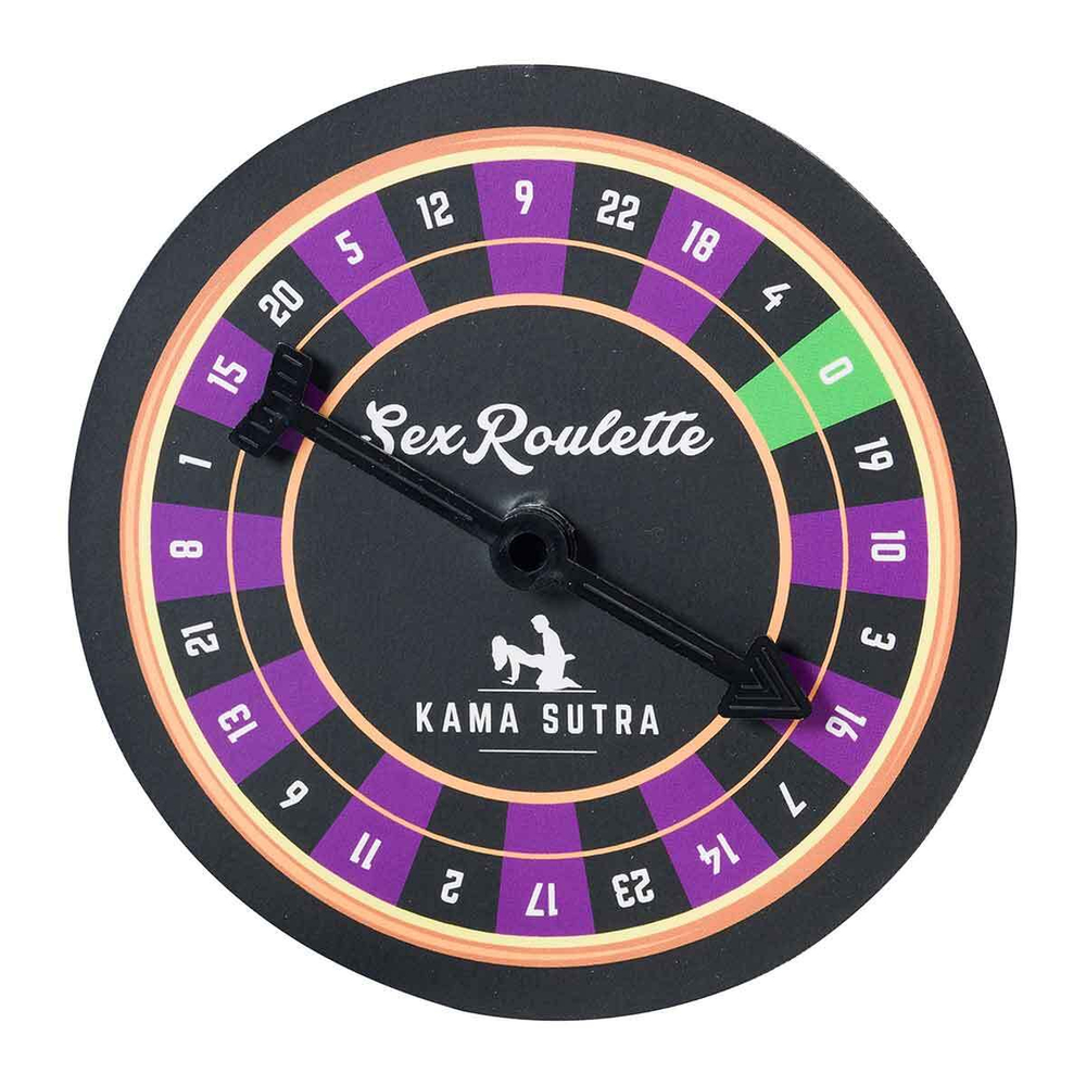 Настольная игра-рулетка Sex Roulette Kamasutra (Цвет: разноцветный)
